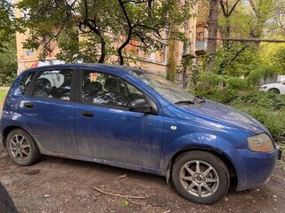 2006 Chevrolet Aveo I Рестайлинг, синий, 260000 рублей, вид 3