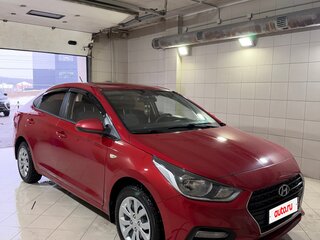 2019 Hyundai Solaris II, красный, 1175000 рублей, вид 2