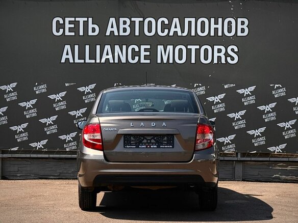 2024 Lada (ВАЗ) Granta I Рестайлинг, коричневый - вид 5