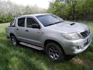 2012 Toyota Hilux VII Рестайлинг, серебристый, 1500000 рублей, вид 3