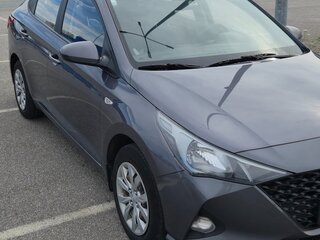 2021 Hyundai Solaris II Рестайлинг, серый, 1380000 рублей, вид 3