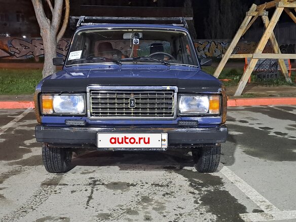 2006 Lada (ВАЗ) 2107, синий, 138000 рублей - вид 7