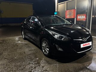 2013 Hyundai Elantra V (MD) Рестайлинг, чёрный, 1200000 рублей, вид 3