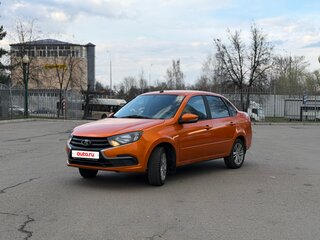 2022 Lada (ВАЗ) Granta I Рестайлинг, оранжевый, 850000 рублей, вид 3
