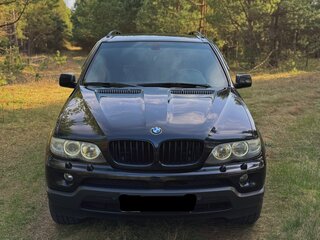 2004 BMW X5 3.0d I (E53) Рестайлинг, чёрный, 1070000 рублей, вид 1