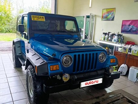 2003 Jeep Wrangler II (TJ), синий, 1550000 рублей, вид 1