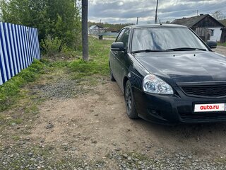 2013 Lada (ВАЗ) Priora I Рестайлинг, чёрный, 455000 рублей, вид 2