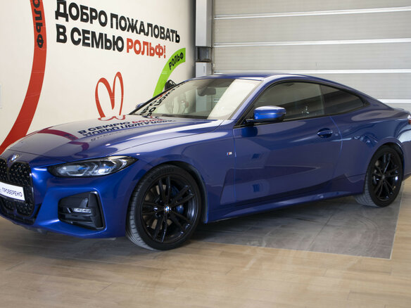 2021 BMW 4 серии 420i G22, G23, G26, синий