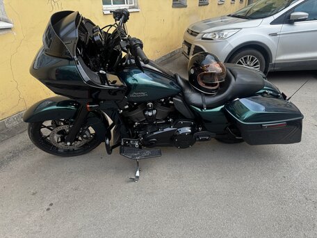 2021 Harley-Davidson Road Glide Special, зелёный, 2350000 рублей, вид 3