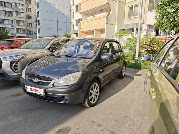 2007 Hyundai Getz I Рестайлинг, серый, 600000 рублей