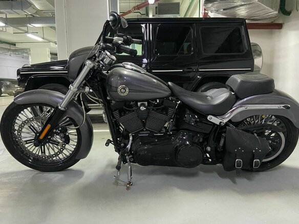 2015 Harley-Davidson Breakout, серый, 3000000 рублей - вид 2