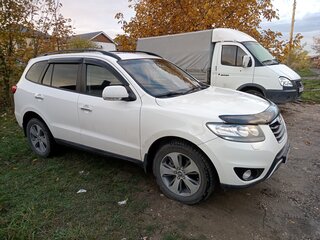 2011 Hyundai Santa Fe II Рестайлинг, белый, 1520000 рублей, вид 2