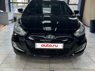 2012 Hyundai Solaris I, чёрный, 1070000 рублей, вид 1