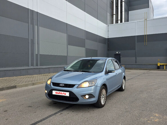 2008 Ford Focus II Рестайлинг, голубой, 420000 рублей - вид 1