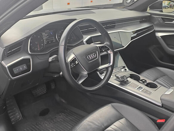 2019 Audi A6 55 TFSI V (C8), чёрный - вид 8