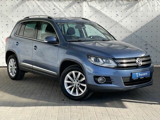 2012 Volkswagen Tiguan I Рестайлинг, синий, 1360000 рублей, вид 3