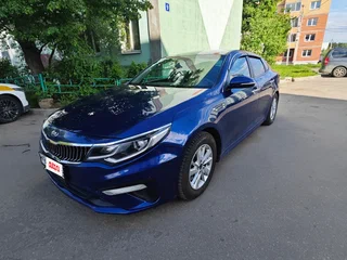 2018 Kia Optima IV Рестайлинг, синий, 1249000 рублей, вид 1
