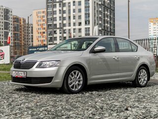 2013 Skoda Octavia III (A7), серебристый, 799000 рублей, вид 2
