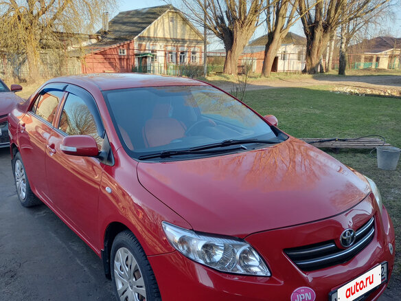 2008 Toyota Corolla X (E140, E150), красный, 650000 рублей - вид 9