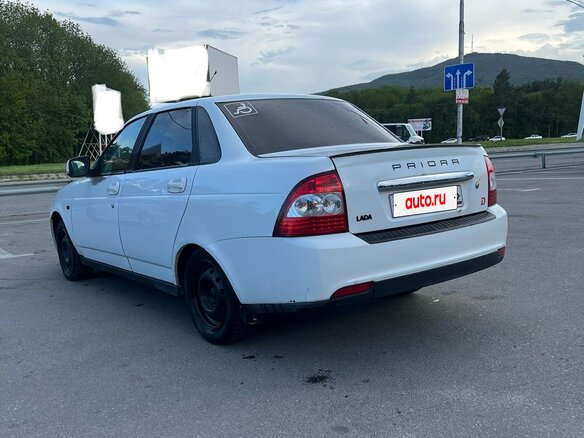 2012 Lada (ВАЗ) Priora I, белый, 310000 рублей - вид 6