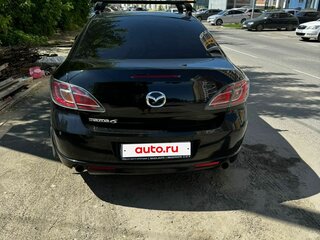 2008 Mazda 6 II (GH), чёрный, 850000 рублей, вид 3