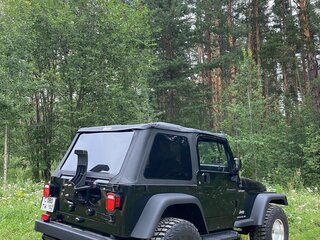 2002 Jeep Wrangler II (TJ), чёрный, 1550000 рублей, вид 4