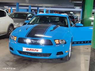 2009 Ford Mustang V Рестайлинг, синий, 2333333 рублей, вид 3