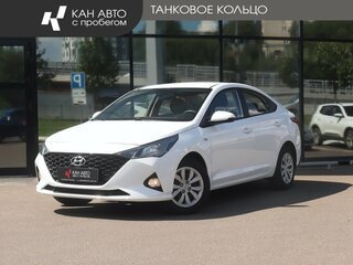 2021 Hyundai Solaris II Рестайлинг, белый, 1577000 рублей, вид 1
