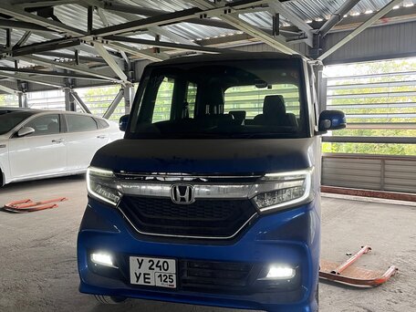 2019 Honda N-BOX II, синий, 1300000 рублей, вид 3
