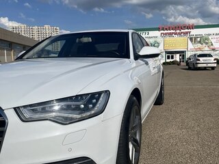 2013 Audi A6 IV (C7), белый, 1490000 рублей, вид 2
