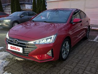 2019 Hyundai Elantra VI (AD) Рестайлинг, красный, 1750000 рублей, вид 1