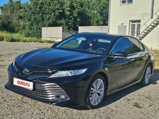 2020 Toyota Camry VIII (XV70), чёрный, 3750000 рублей, вид 1