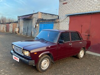 2008 Lada (ВАЗ) 2107, пурпурный, 375000 рублей, вид 1