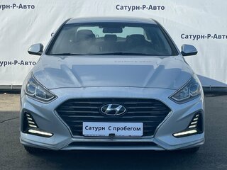 2019 Hyundai Sonata VII (LF) Рестайлинг, серебристый, 1750000 рублей, вид 2