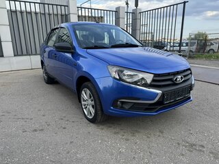 2019 Lada (ВАЗ) Granta I Рестайлинг, синий, 423000 рублей, вид 3