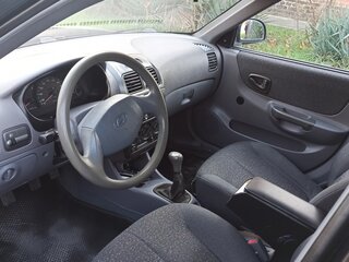 2011 Hyundai Accent ТагАЗ II, чёрный, 610000 рублей, вид 5