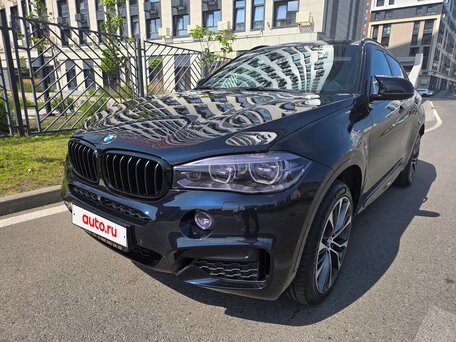 2016 BMW X6 30d II (F16), чёрный, 4040000 рублей, вид 3