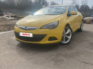 2012 Opel Astra GTC J Рестайлинг, жёлтый, 800000 рублей, вид 1