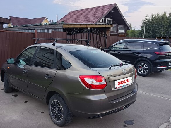 2016 Lada (ВАЗ) Granta I, коричневый, 450000 рублей - вид 1