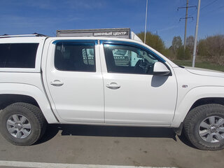 2013 Volkswagen Amarok Double Cab full-time I, белый, 2200000 рублей, вид 2