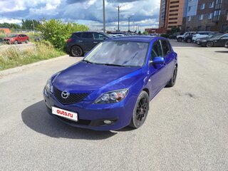 2008 Mazda 3 I (BK) Рестайлинг, синий, 570000 рублей, вид 1