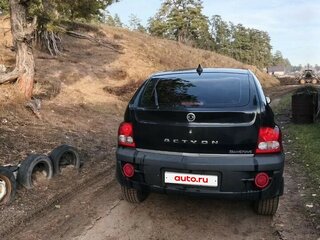 2010 SsangYong Actyon 6-speed I, чёрный, 575000 рублей, вид 2