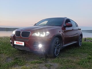 2009 BMW X6 35i 6-speed I (E71), красный, 2000000 рублей, вид 2