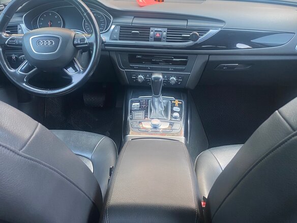 2016 Audi A6 IV (C7) Рестайлинг, чёрный, 1750000 рублей - вид 6