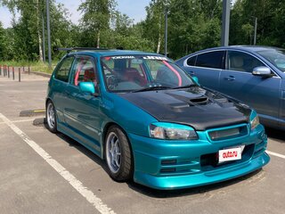 1998 Toyota Starlet V (P90), зелёный, 950000 рублей, вид 2