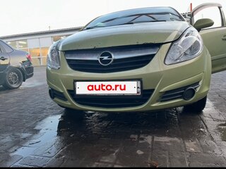 2007 Opel Corsa D, зелёный, 180000 рублей, вид 3