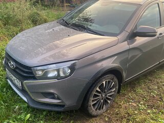 2018 Lada (ВАЗ) Vesta SW Cross I, серый, 630000 рублей, вид 1