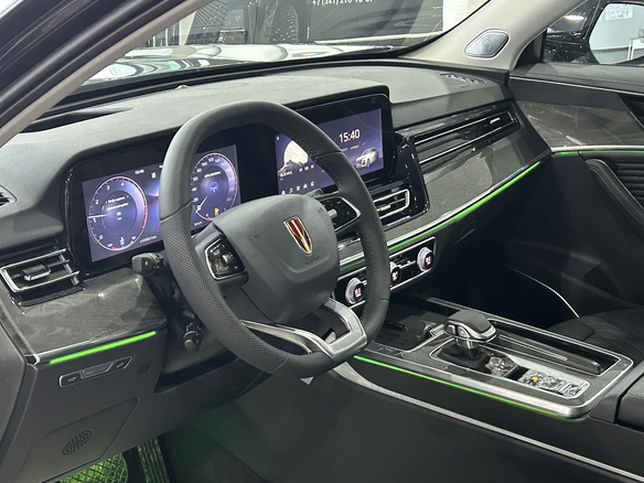 2024 Hongqi HS5 I Рестайлинг, чёрный - вид 15