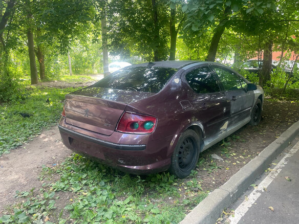 2004 Peugeot 407, фиолетовый, 90000 рублей - вид 7
