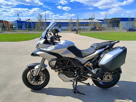 2014 Ducati Multistrada 1200, серый, 990000 рублей, вид 2